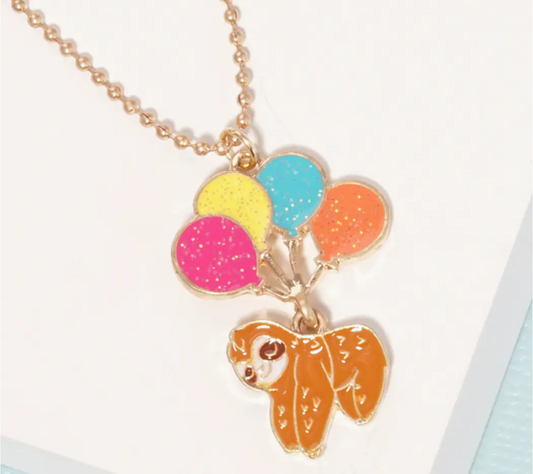 Kids Kawaii Sloth Necklace