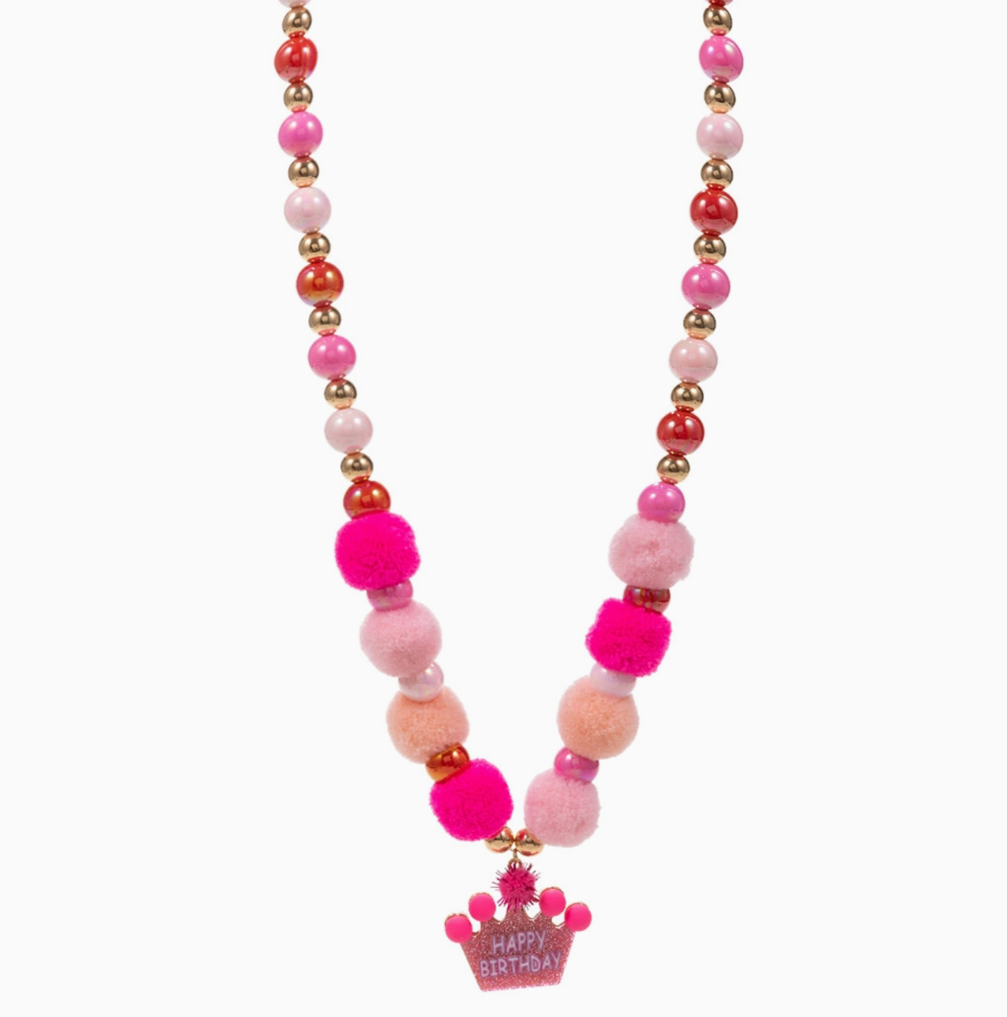 Kids Happy Birthday Necklace