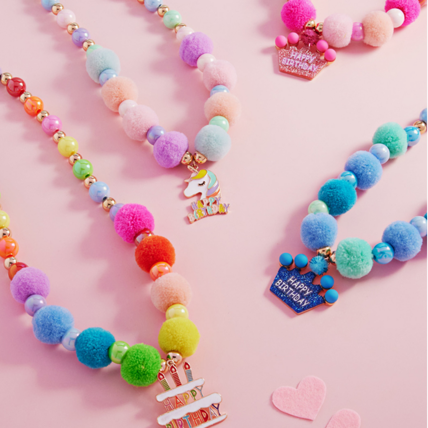 Kids Happy Birthday Necklace