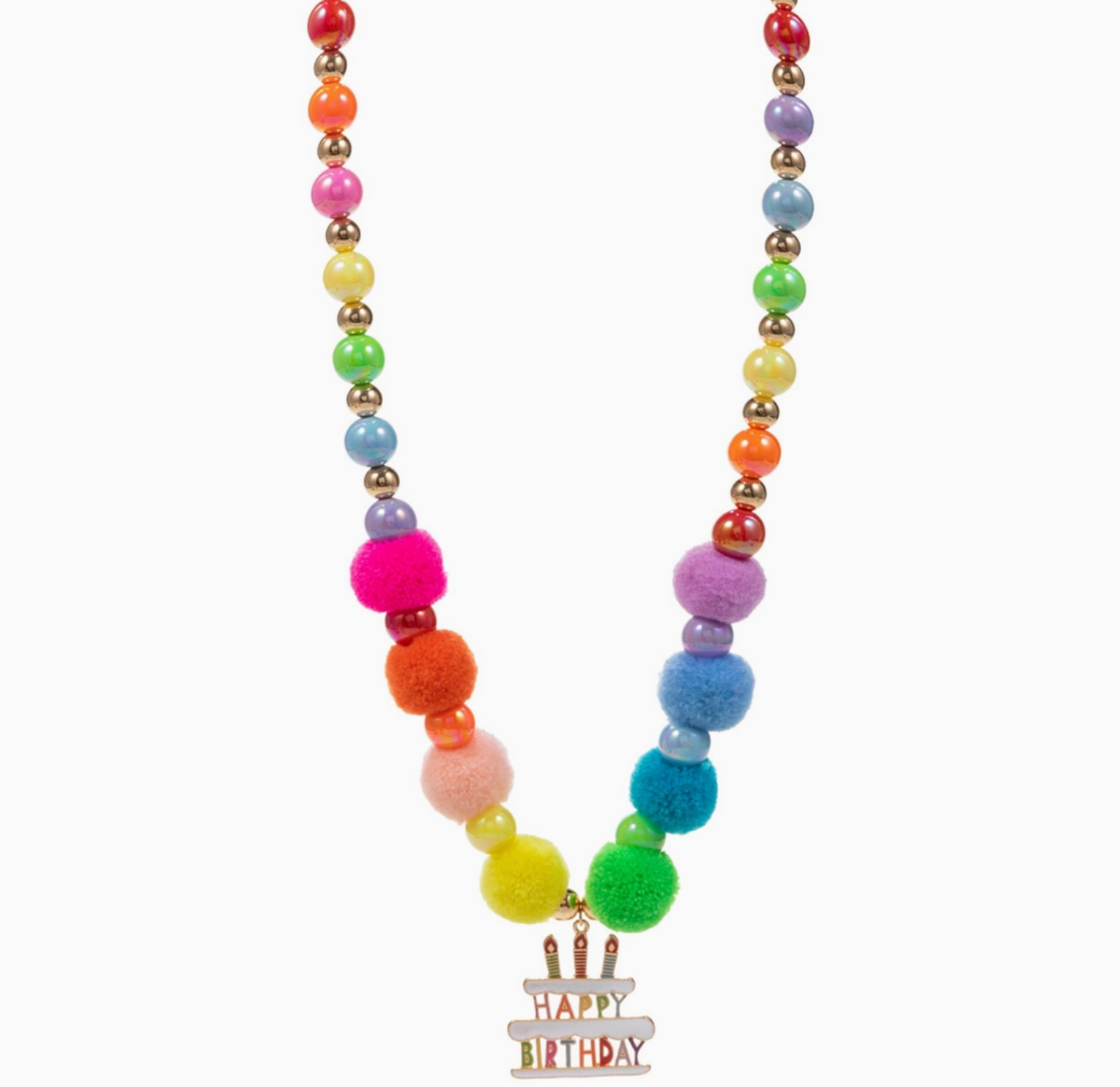 Kids Happy Birthday Necklace