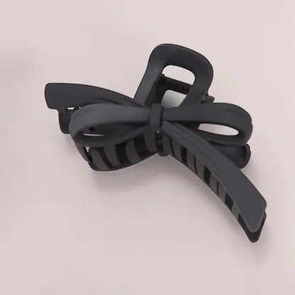 Large Jumbo Bow Ribbon Hair Claw Clips
