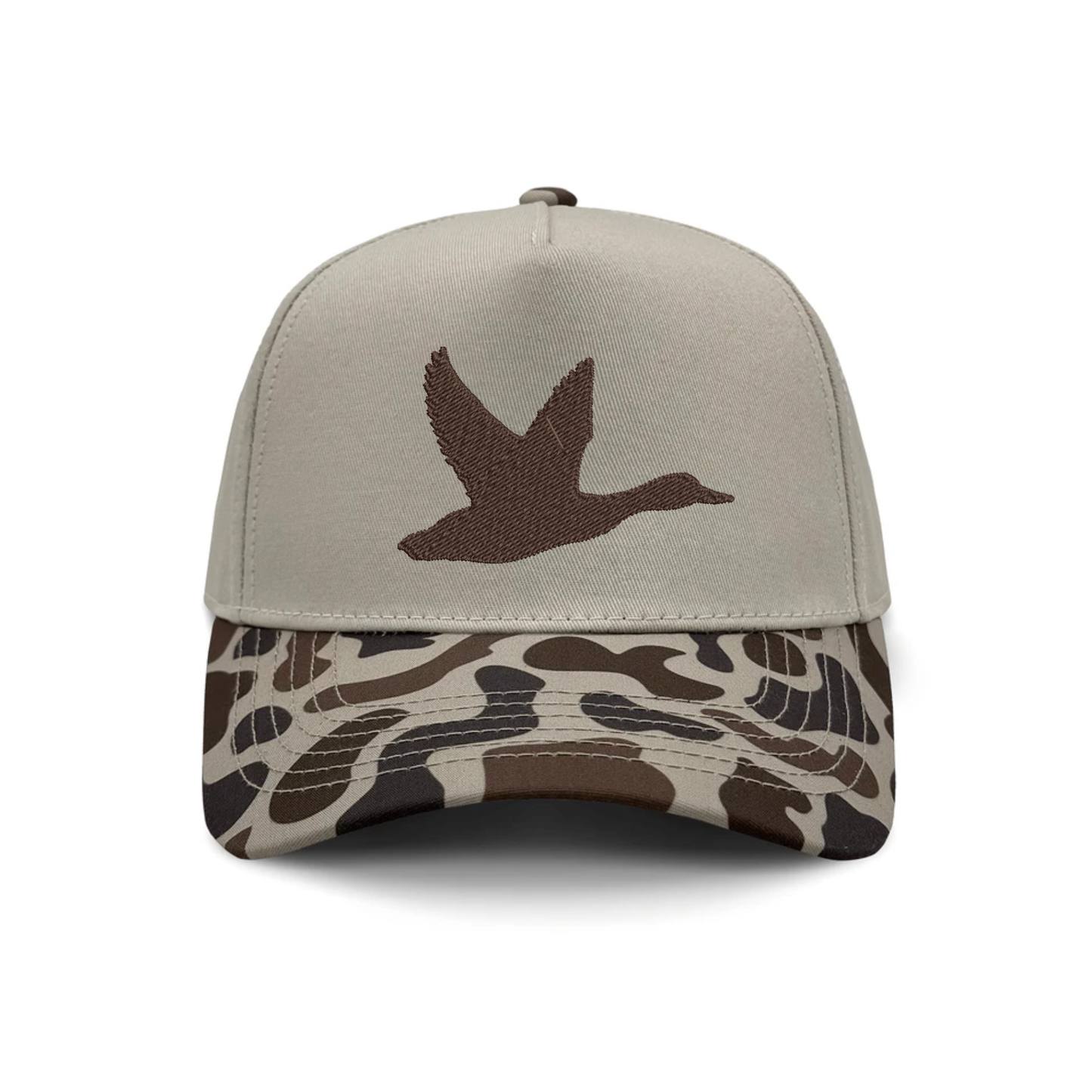 Duck on Duck Camo Embroidered Hat
