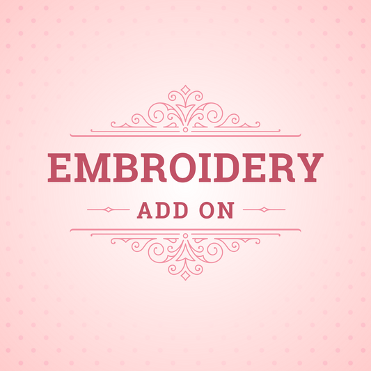 Embroidery Add On
