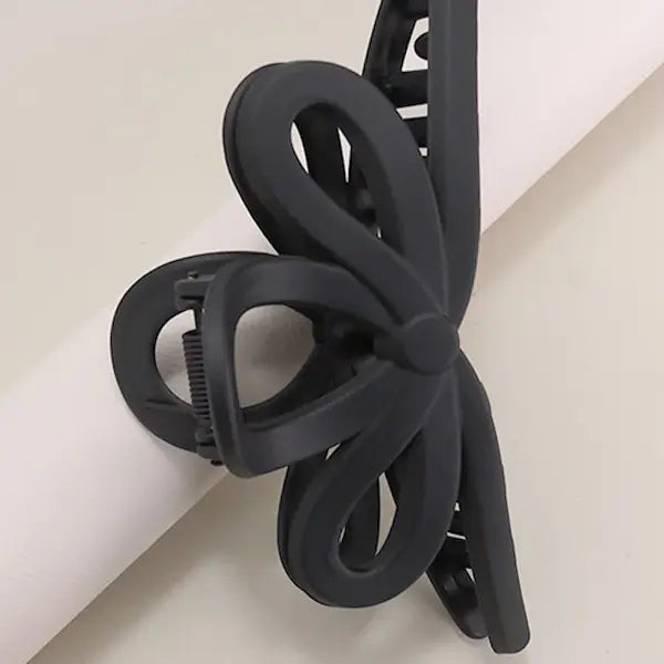 Xtra Large Matte Bow Hair Clip Claw
